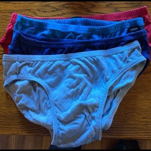 Bikini briefs, 100% cotton